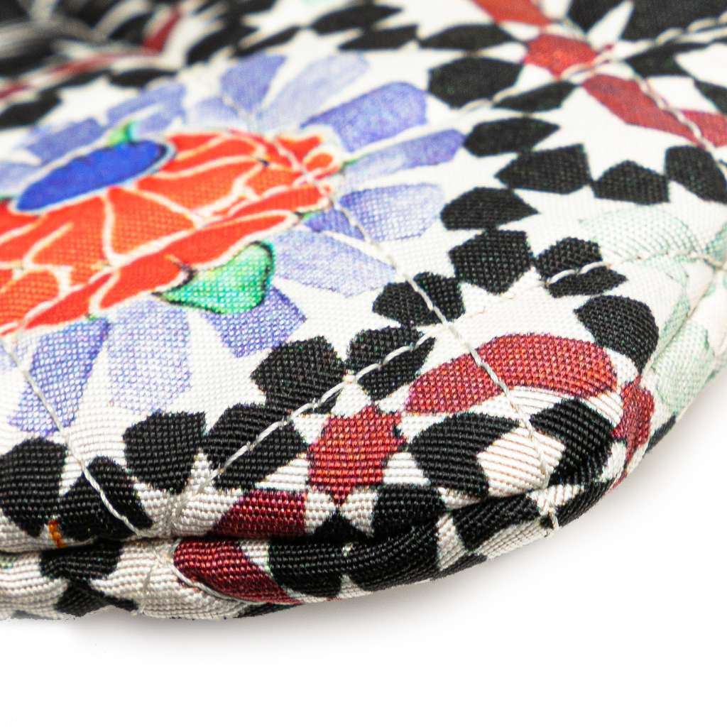 Chanel Paris Dubai Medium Printed Canvas Cosmetic Case - Image 11