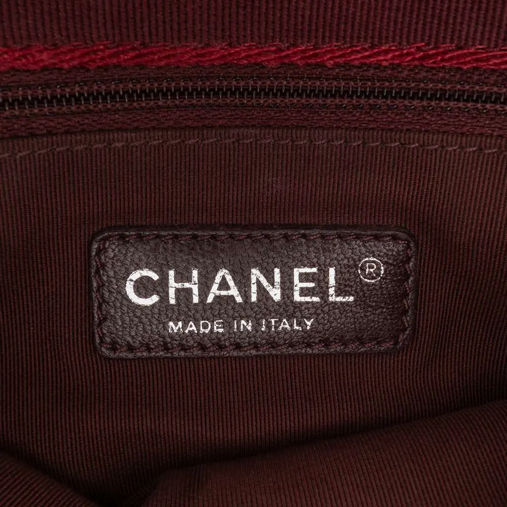 Chanel Paris Salzburg Mini Quilted Glazed Calfskin and Felt Edelweiss Flower Flap Pink Leather Very good - Box View
