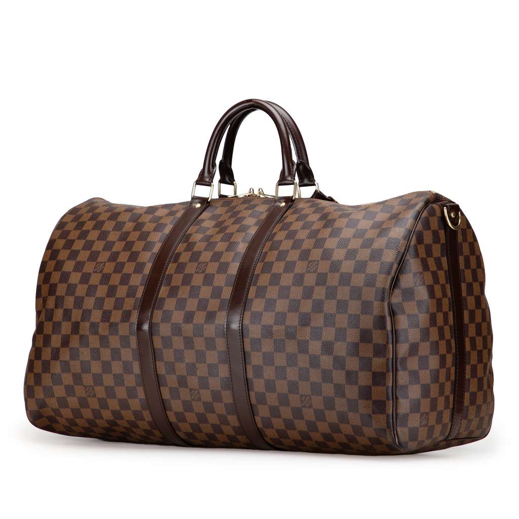 Louis Vuitton Damier Ebene Keepall Bandouliere 55 - 2