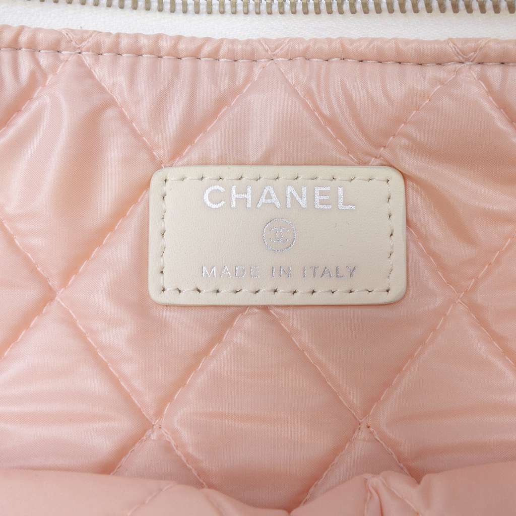 Chanel Large Quilted Printed Canvas Coco Cuba Libre O Case Clutch - 5