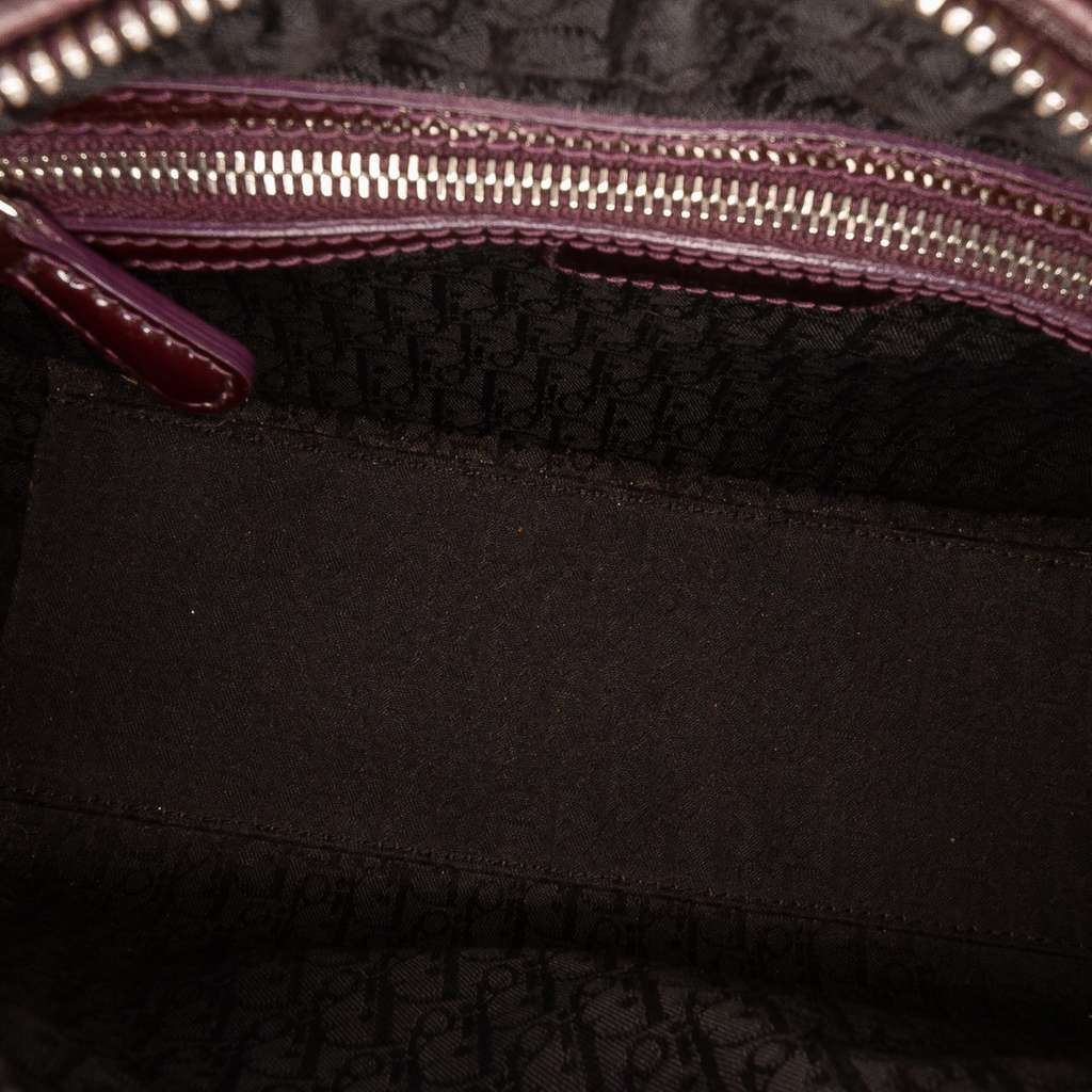 Dior Medium Patent Cannage Lady Dior - 5