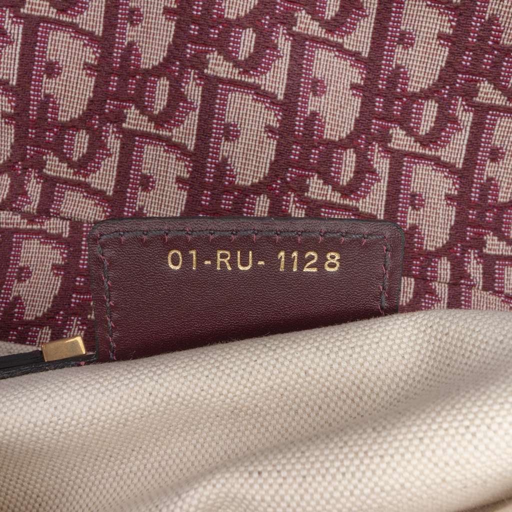 Dior Mini Oblique Canvas Saddle Bag - Detail 1