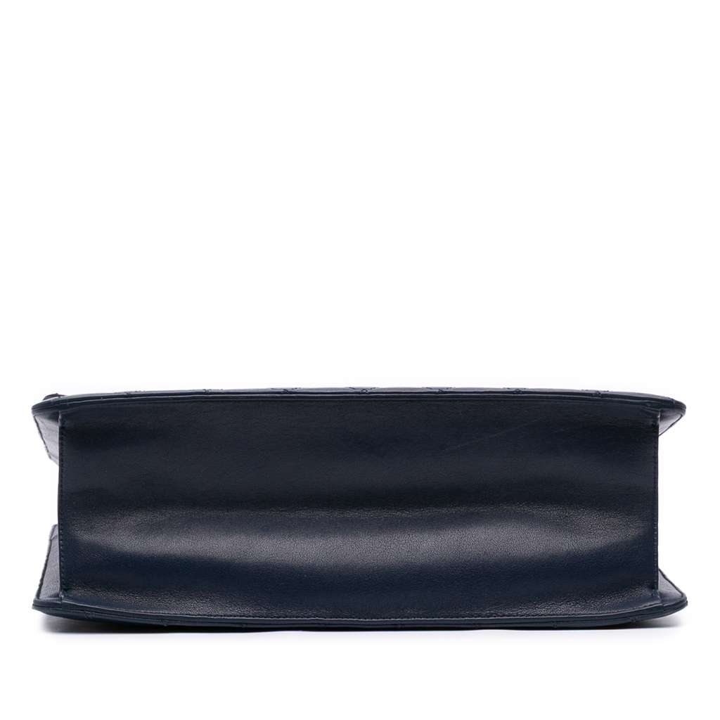 Chanel Quilted Sheepskin Beauty Lock Shopping Tote - Image 6