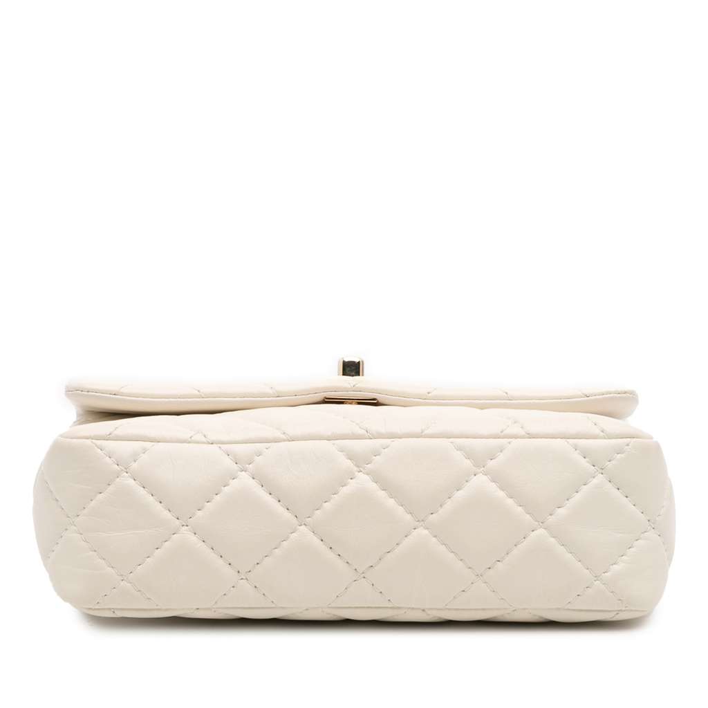 Chanel Small Mix Quilted Aged Calfskin New Clutch Flap - 3