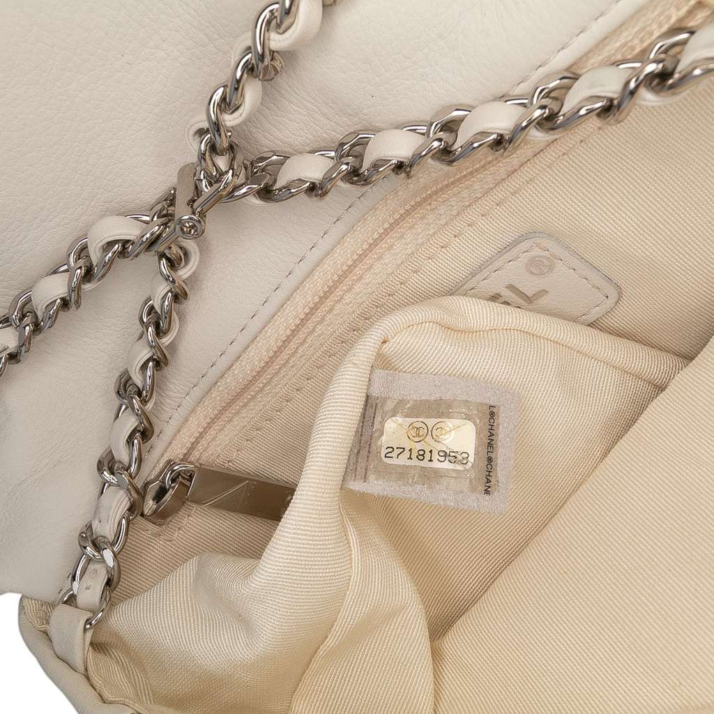 Chanel Mini Quilted Lambskin and Metallic Trim Elementary Chic Flap - Detail 1
