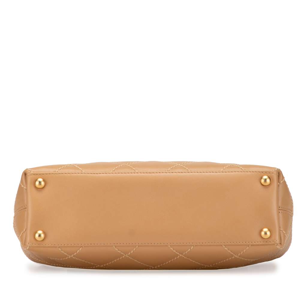 Chanel CC Wild Stitch Calfskin Handbag - 3