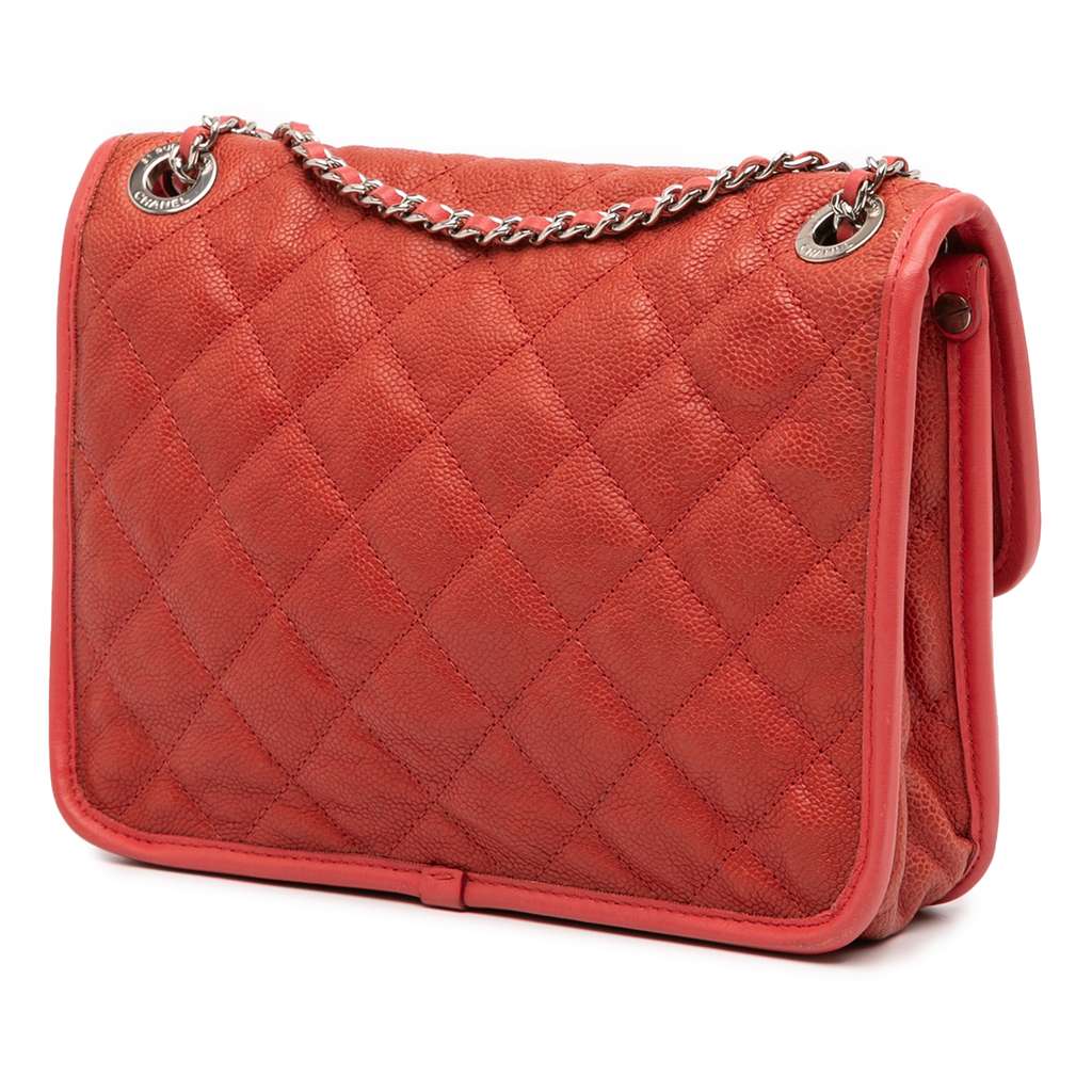 Chanel Small Caviar French Riviera Flap - Back view