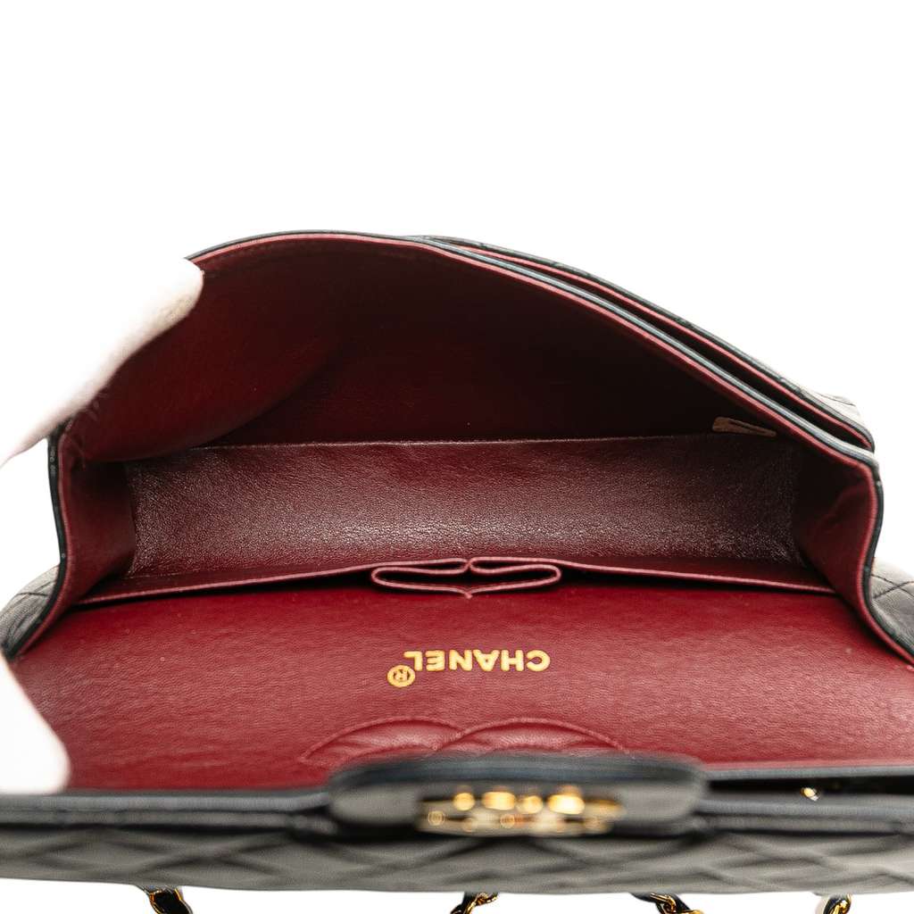 Chanel Medium Classic Lambskin Double Flap - 4