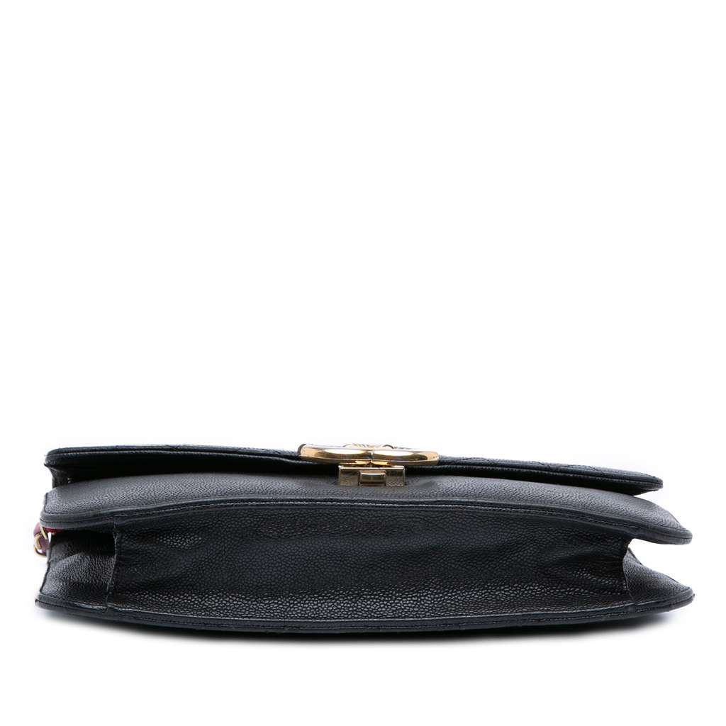 Chanel Paris Cuba Medium Caviar Thread Around Flap - Image 6