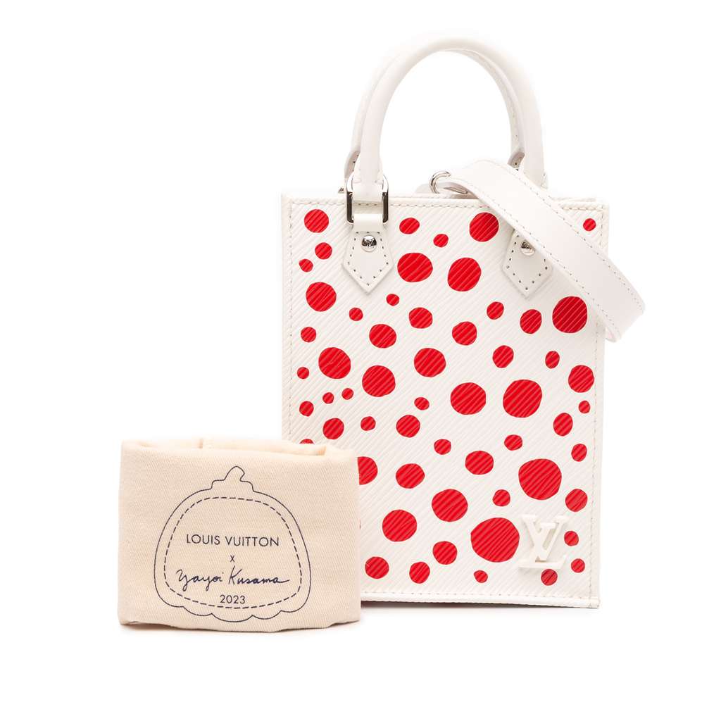 Louis Vuitton Yayoi Kusama Epi Petit Sac Plat - Image 13
