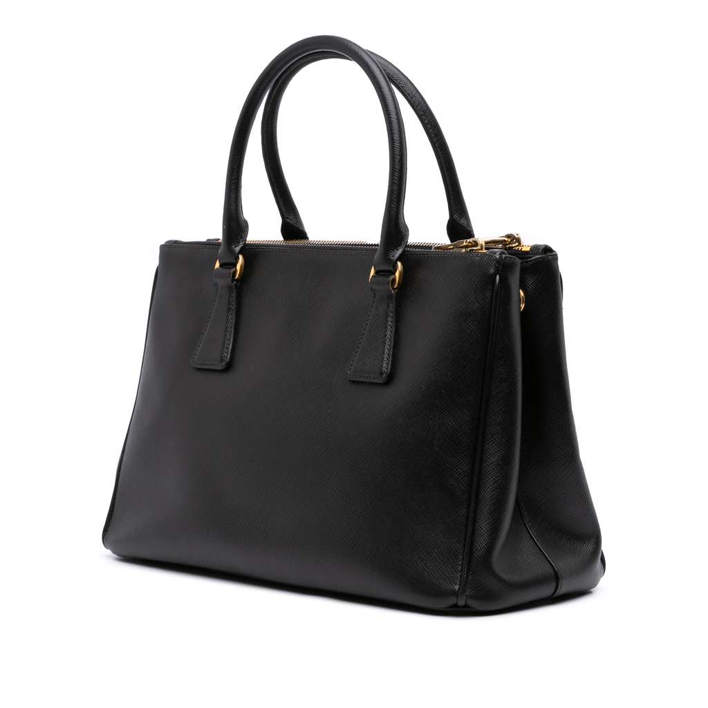 Prada Small Saffiano Lux Galleria Double Zip Satchel - 2