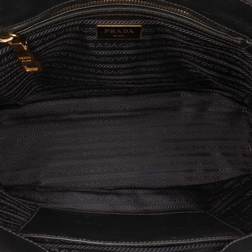 Prada Small Saffiano Lux Galleria Double Zip Satchel - 4