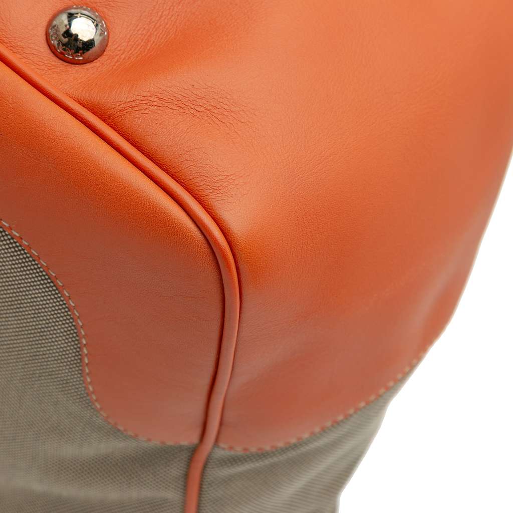 Prada Canvas Canapa Logo Convertible Tote - Image 10