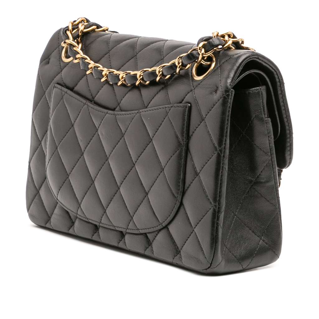 Chanel Small Classic Lambskin Double Flap - 2