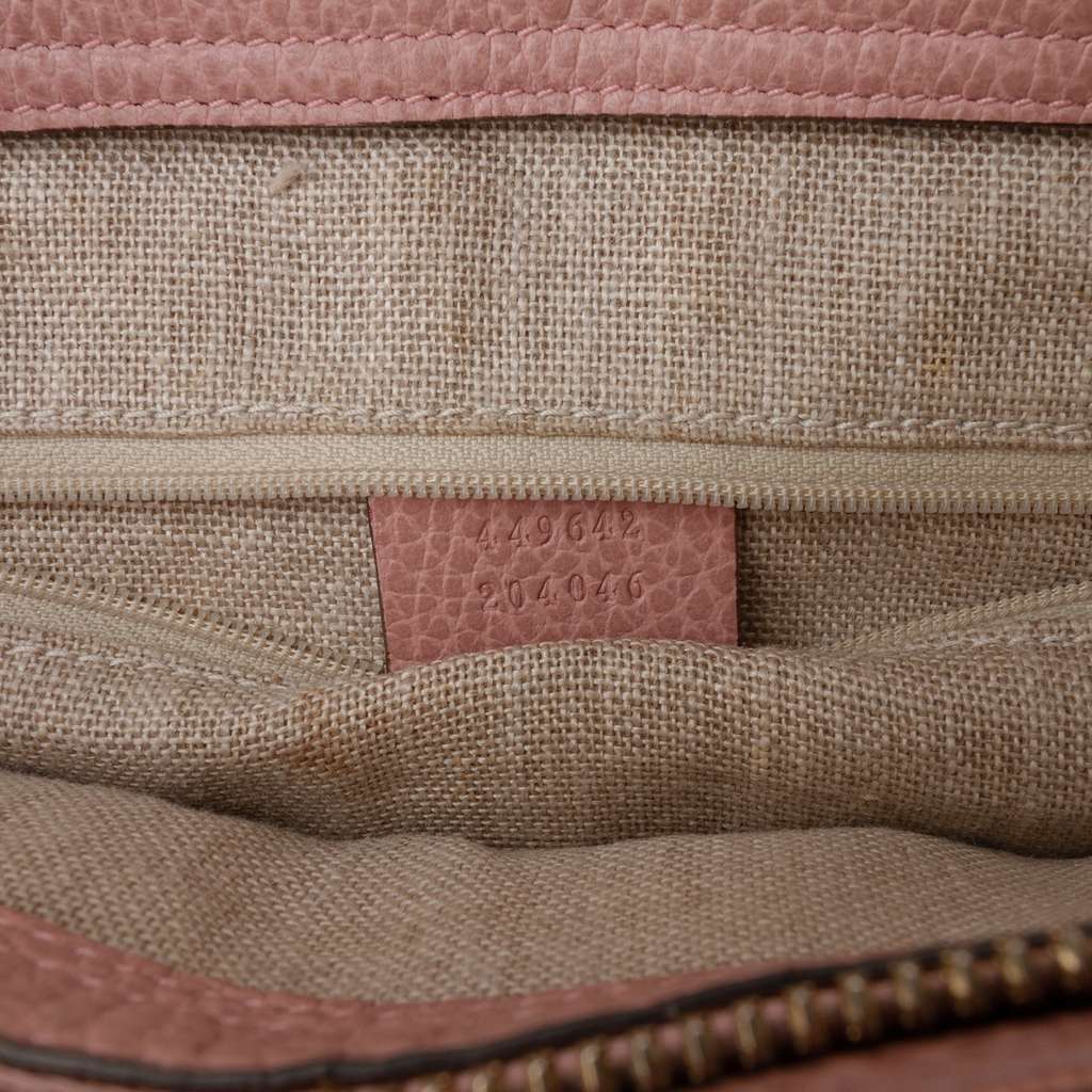 Gucci Leather Bamboo Tassel Satchel - Detail 1