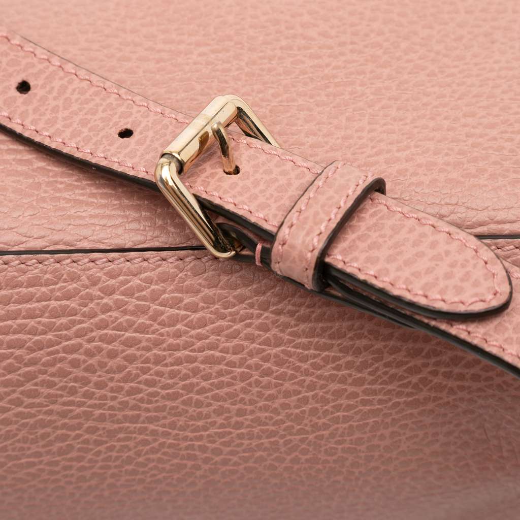 Gucci Leather Bamboo Tassel Satchel - Image 10