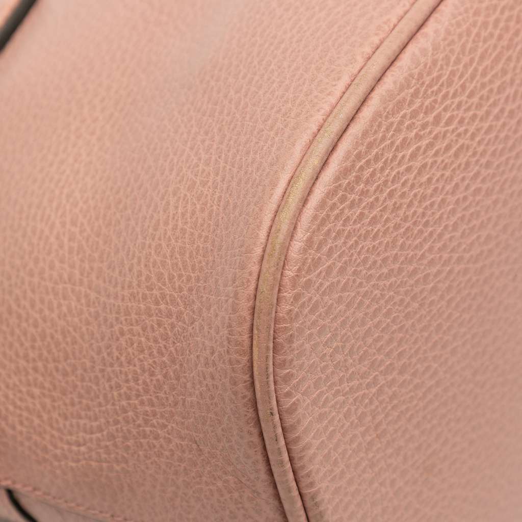 Gucci Small Dollar Calfskin GG Charm Dome Satchel - Image 10