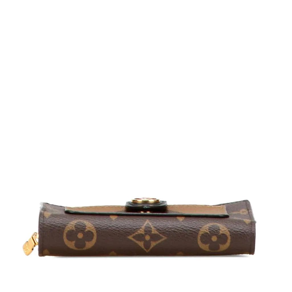 Louis Vuitton Monogram Giant Reverse Juliette Wallet Brown Good - Inside View