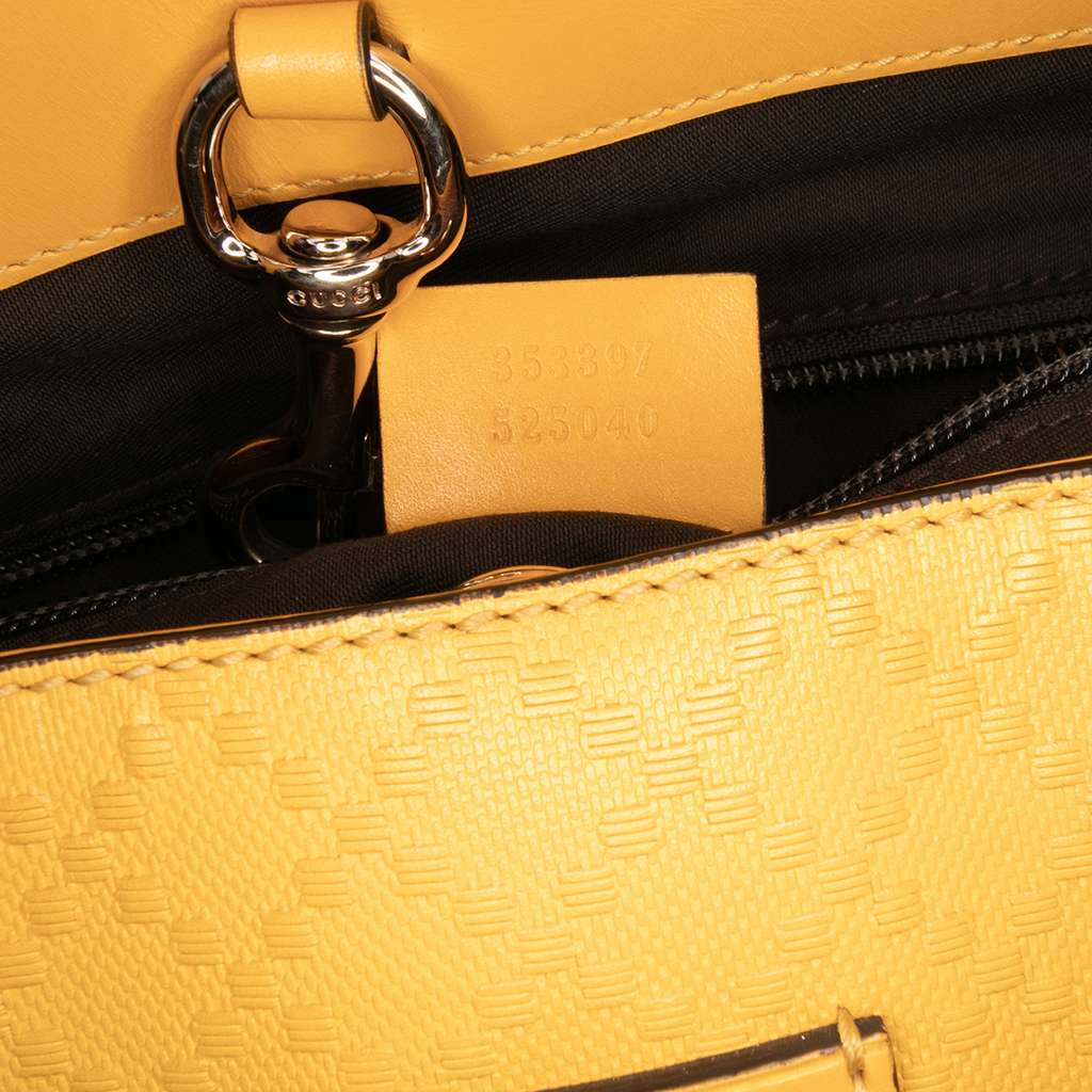 Gucci Diamante Leather Hilary Lux Tote - Detail 1