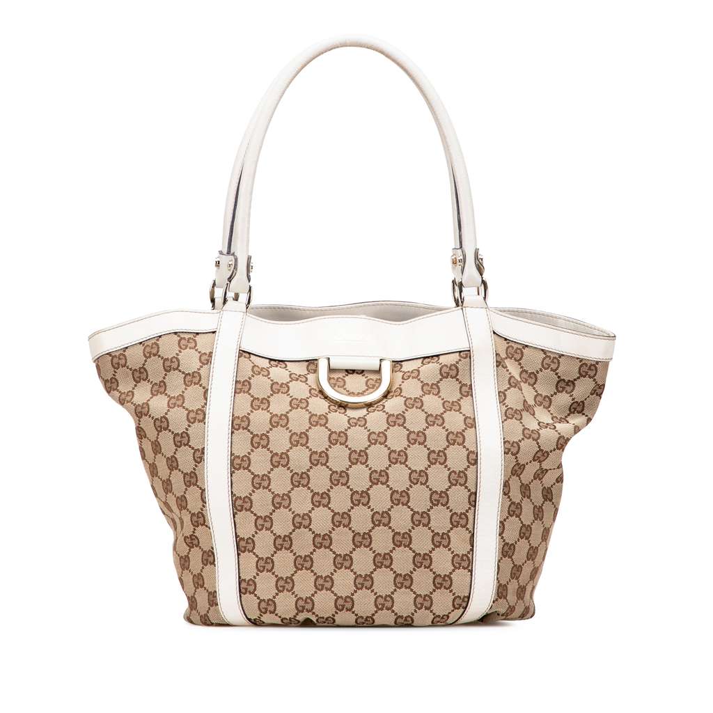 Gucci GG Canvas Abbey D Ring Tote