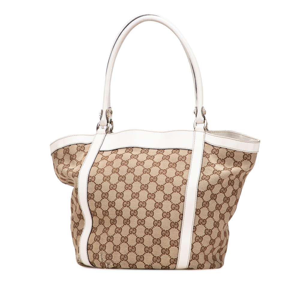 Gucci GG Canvas Abbey D Ring Tote - Back view