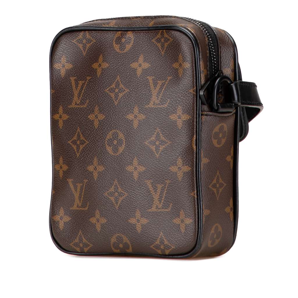 Louis Vuitton Monogram Macassar Christopher Wearable - Back view