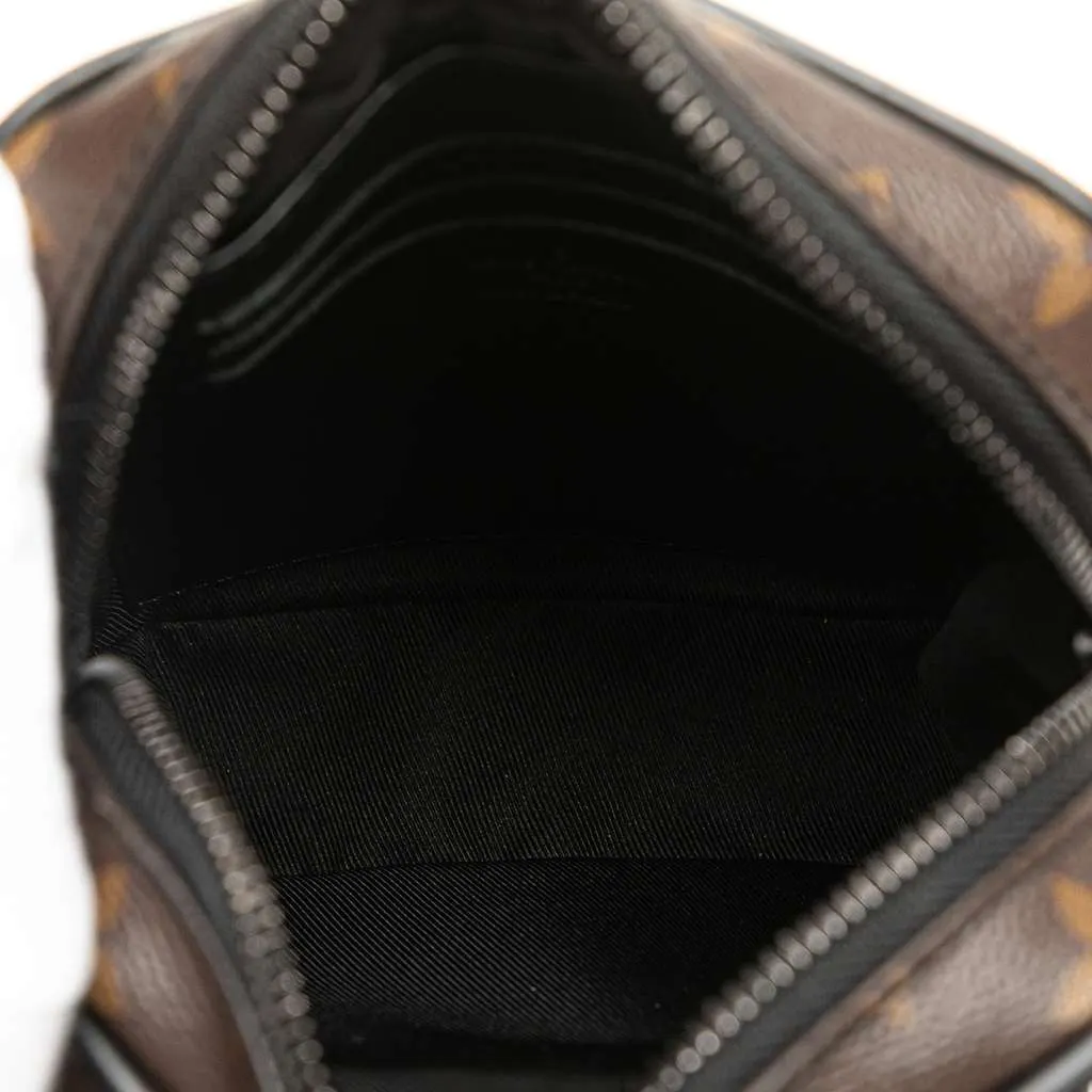 Louis Vuitton Monogram Macassar Christopher Wearable Brown Good - Model View