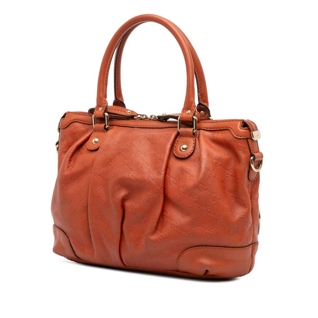 Gucci Guccissima Sukey Satchel - Back view