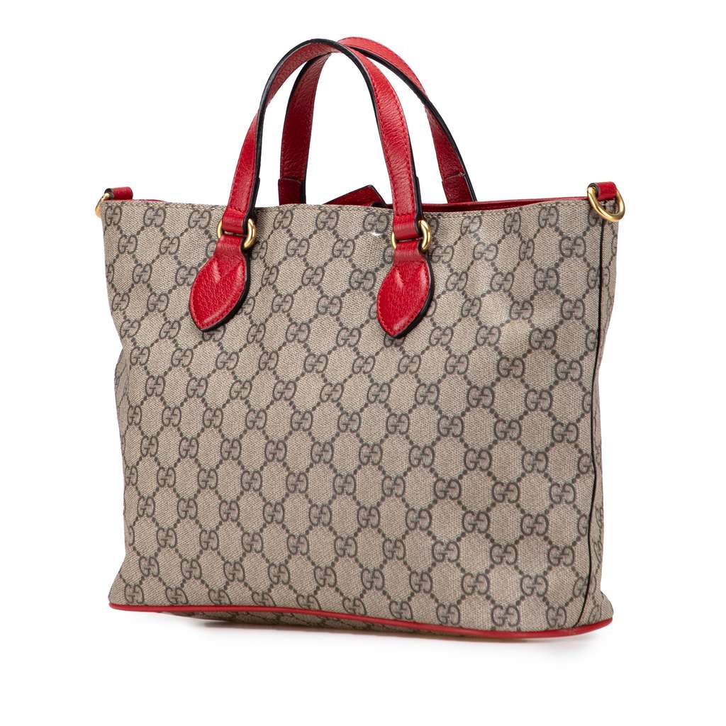 Gucci GG Supreme Bosco Web Satchel - 2