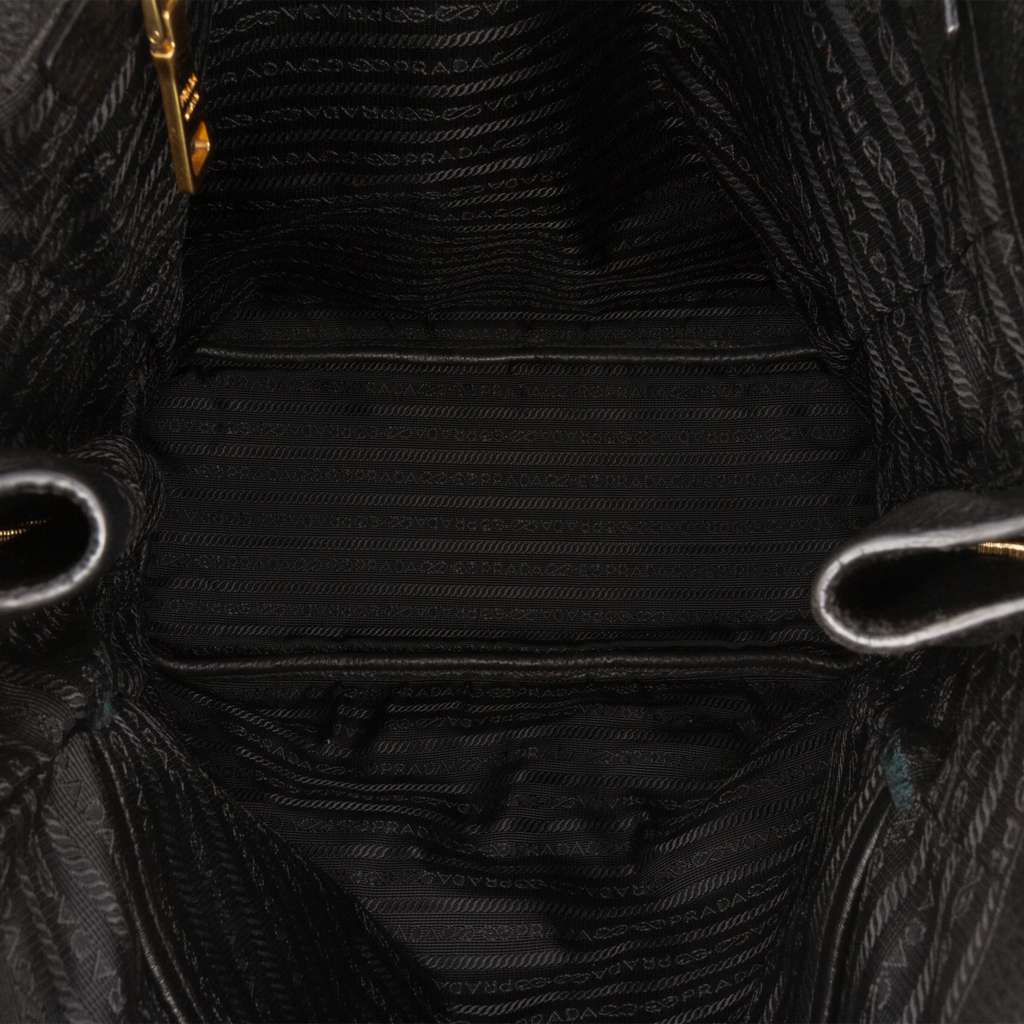 Prada Vitello Daino Side Zip Tote - 4