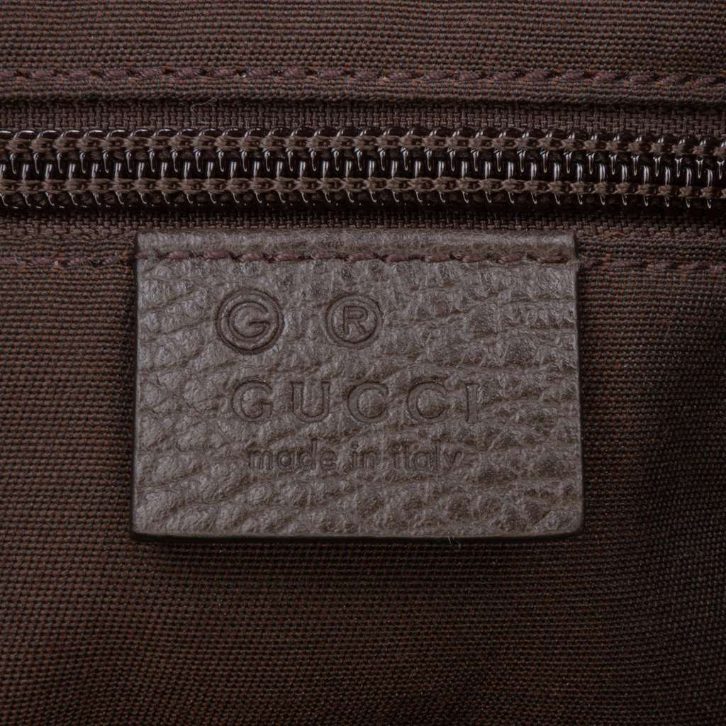 Gucci GG Crystal Flat Messenger Bag - Side view