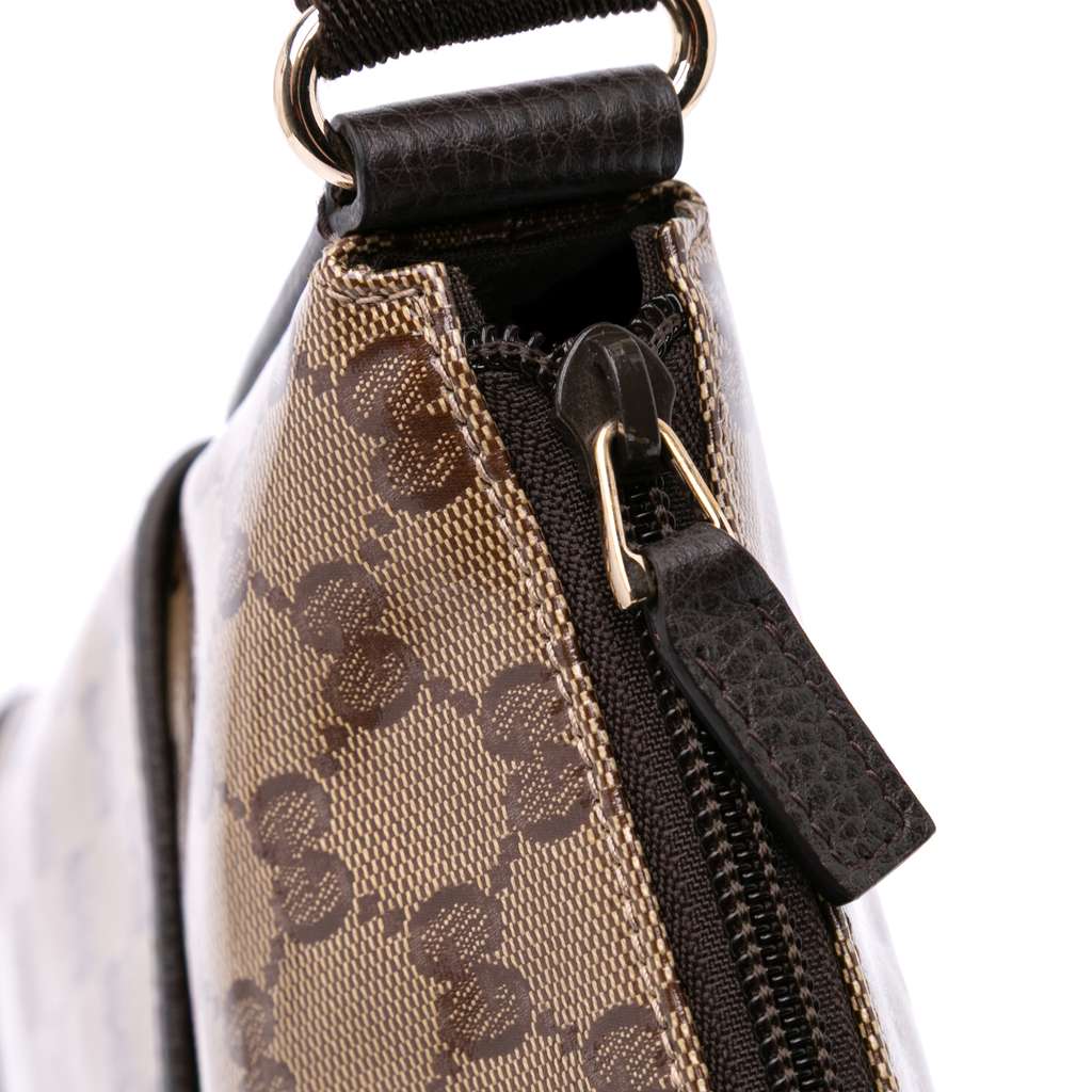 Gucci GG Crystal Flat Messenger Bag - Detail 2