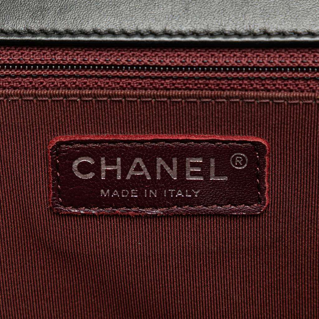 Chanel Medium Chevron Calfskin Boy Flap - 5