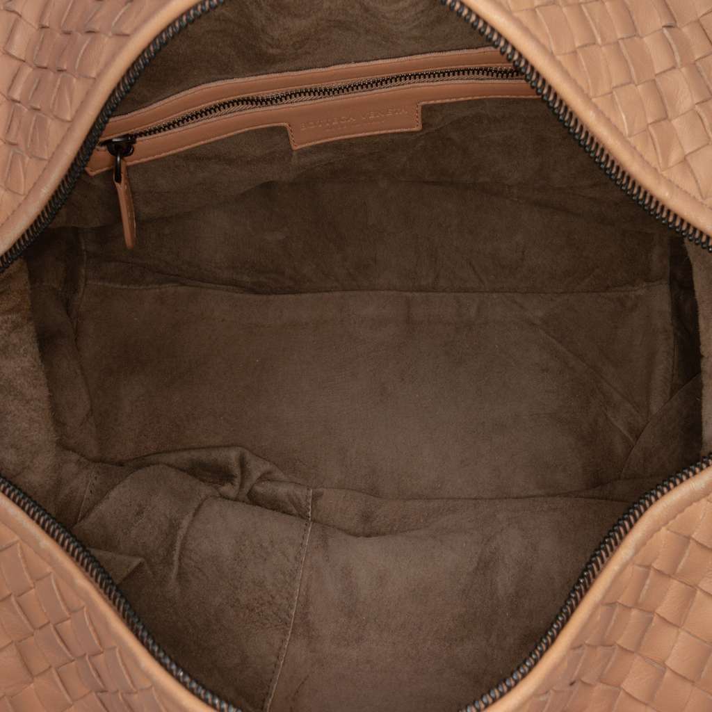 Bottega Veneta Nappa Intrecciato Montaigne Shoulder Bag - 4