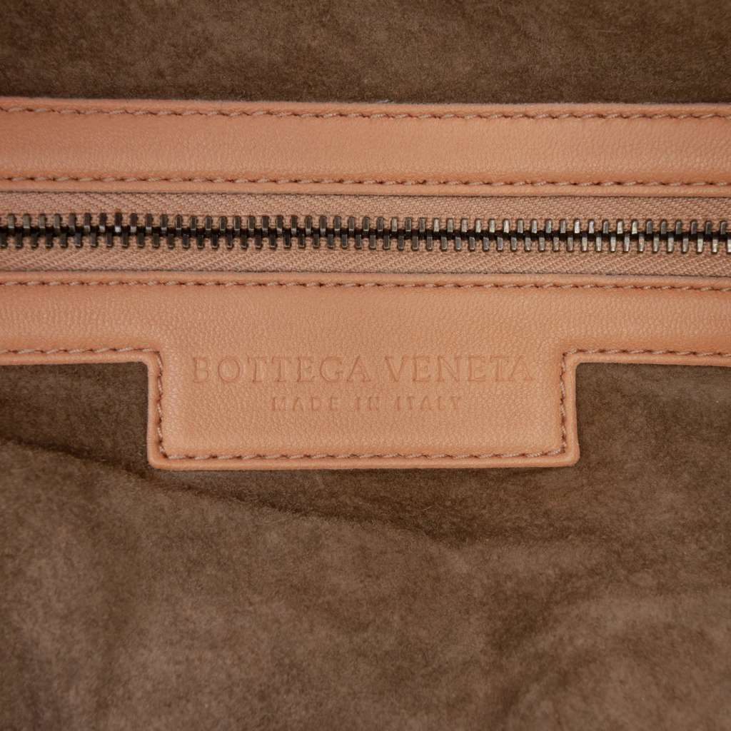 Bottega Veneta Nappa Intrecciato Montaigne Shoulder Bag - Side view