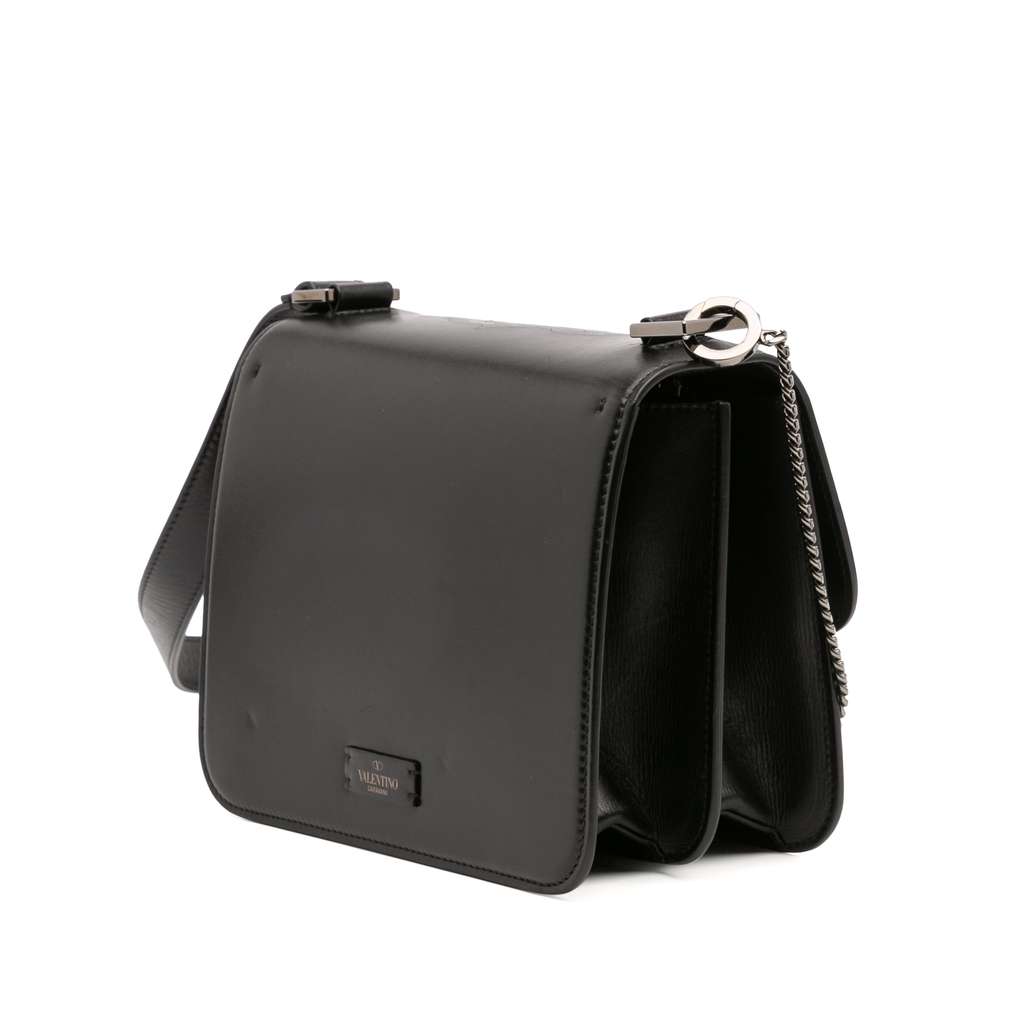 Valentino Undercover Smooth Calfskin Rose Print VSling Crossbody - 2