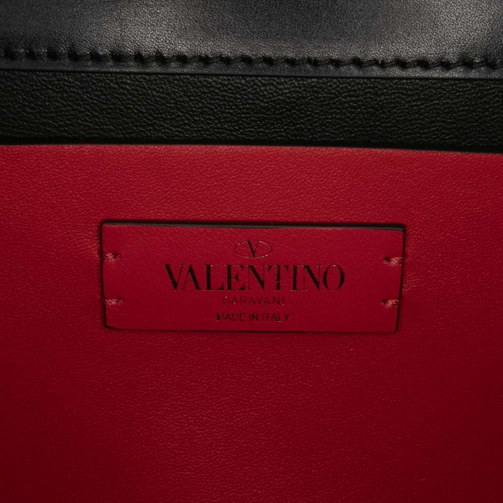 Valentino Undercover Smooth Calfskin Rose Print VSling Crossbody - 5