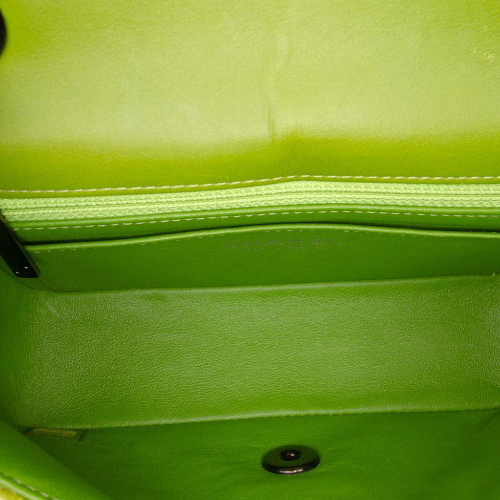 Chanel Mini Rectangular Classic Velvet Single Flap - 4