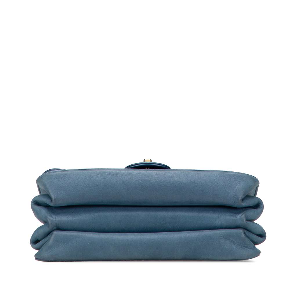 Chanel Small Quilted Calfskin Straight Lined Flap - Image 6