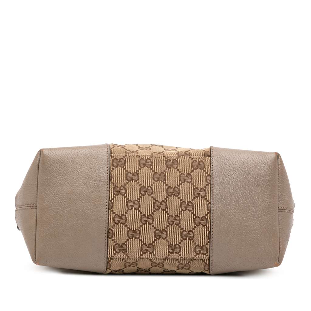 Gucci Medium GG Canvas Bree Satchel - Image 6