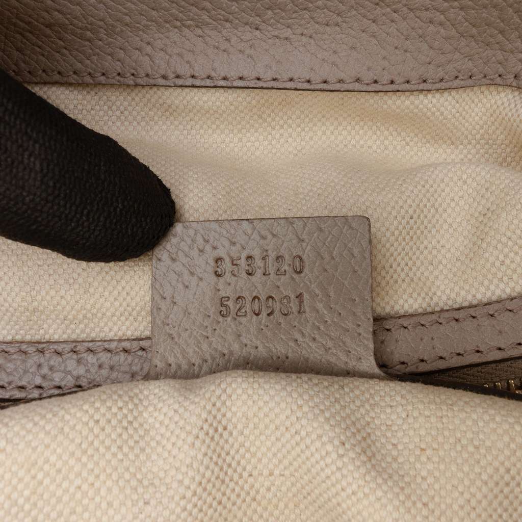 Gucci Medium GG Canvas Bree Satchel - Detail 1