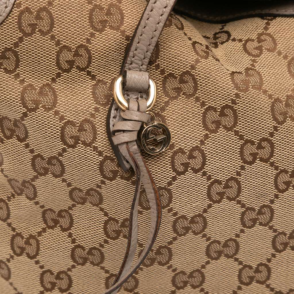 Gucci Medium GG Canvas Bree Satchel - Image 10