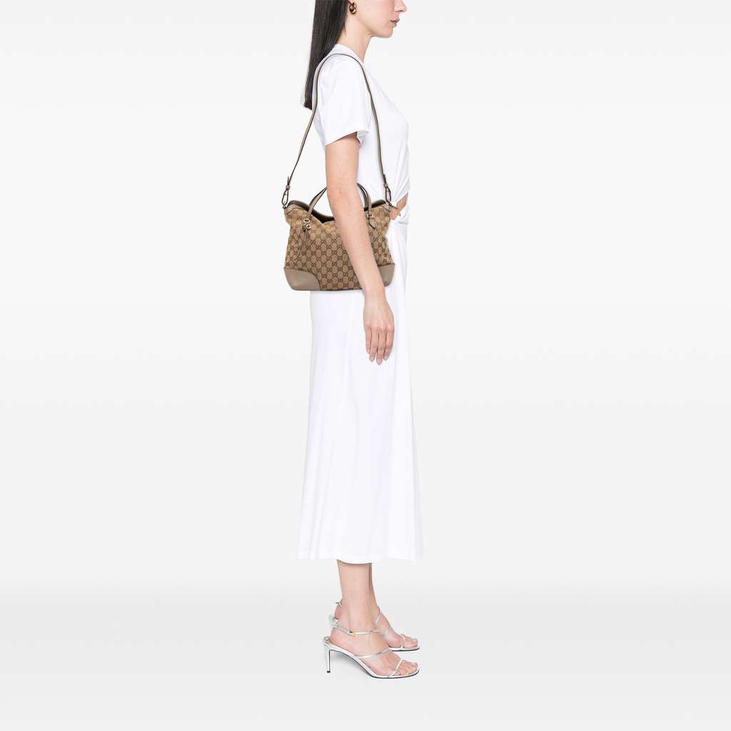 Gucci Medium GG Canvas Bree Satchel - Image 12