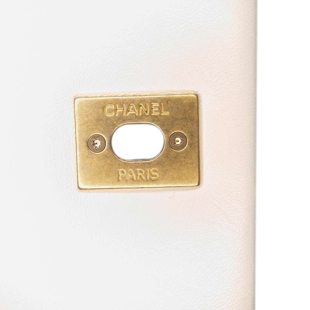 Chanel Mini Quilted Lambskin Side Note Flap - Detail 2