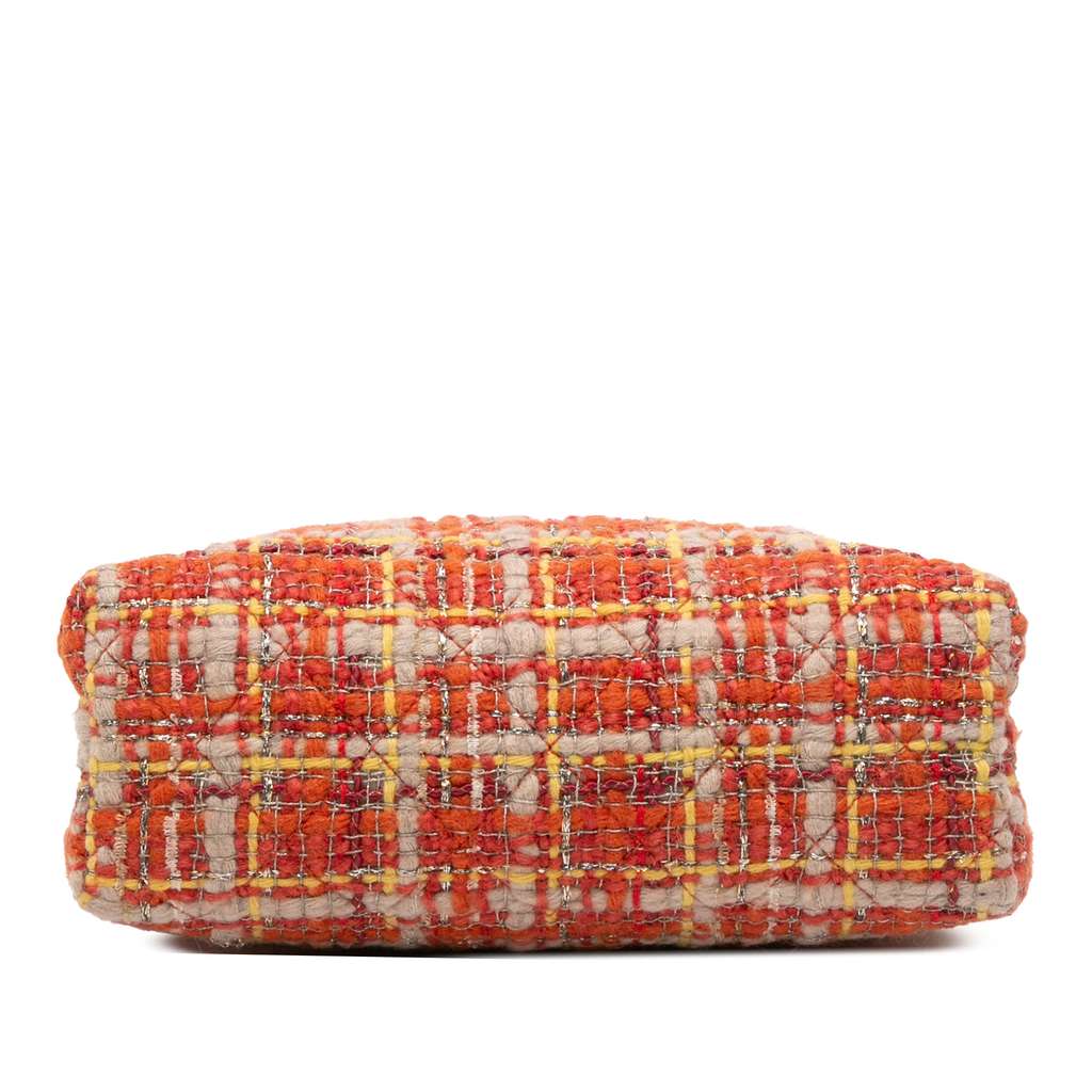 Chanel Multicolor Tweed and Leather Quadrato Box Shoulder Bag - Image 6