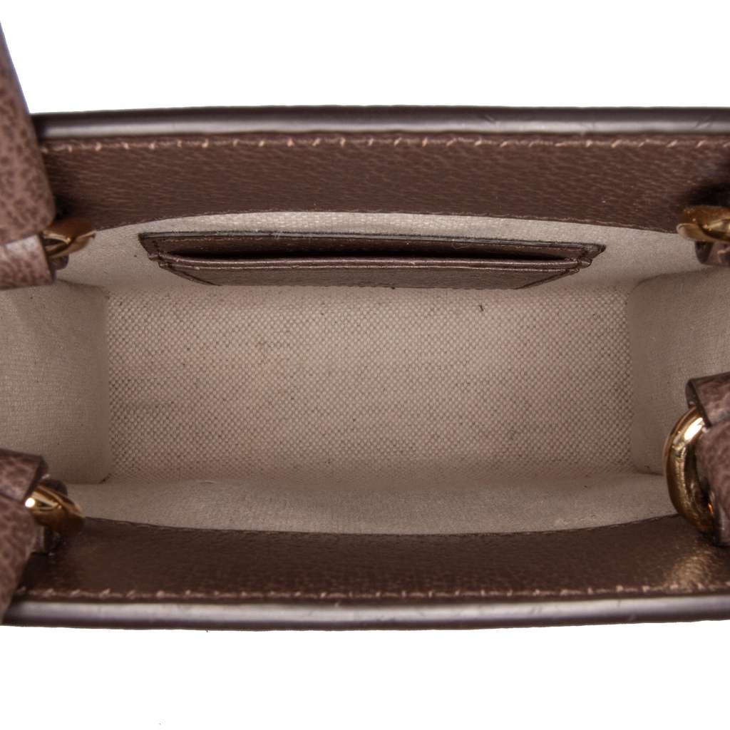 Gucci Mini GG Supreme Ophidia Web Satchel - 4