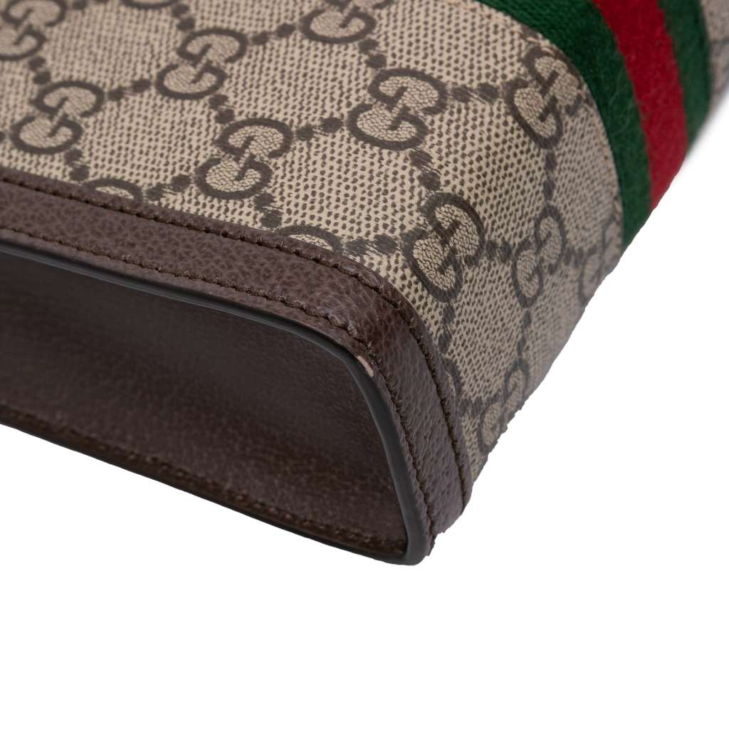 Gucci Mini GG Supreme Ophidia Web Satchel - Image 10