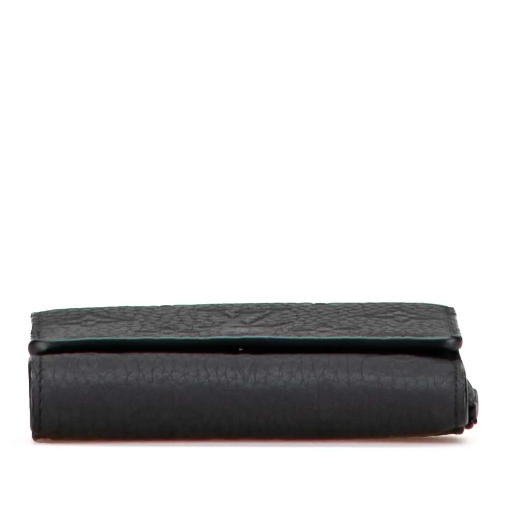 Louis Vuitton Monogram Taurillon Slender Pilot Wallet Black Leather Good - Inside View