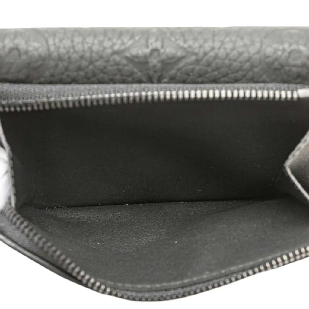 Louis Vuitton Monogram Taurillon Slender Pilot Wallet Black Leather Good - Box View