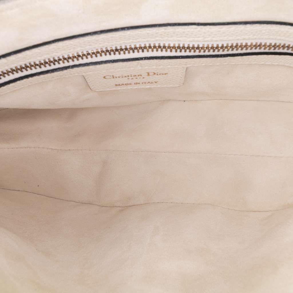 Dior Grained Calfskin Saddle Bag - 4